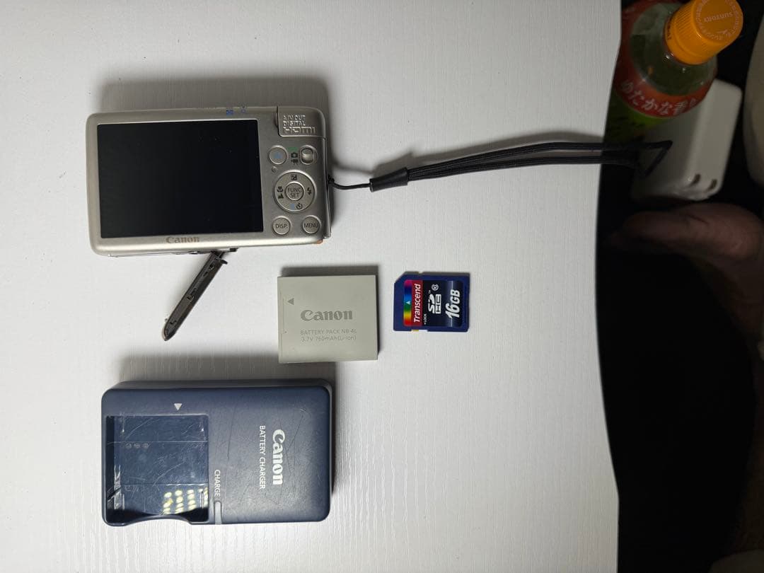Canon IXY 400F PC1472 動作品 16GBカード付 付属品あり