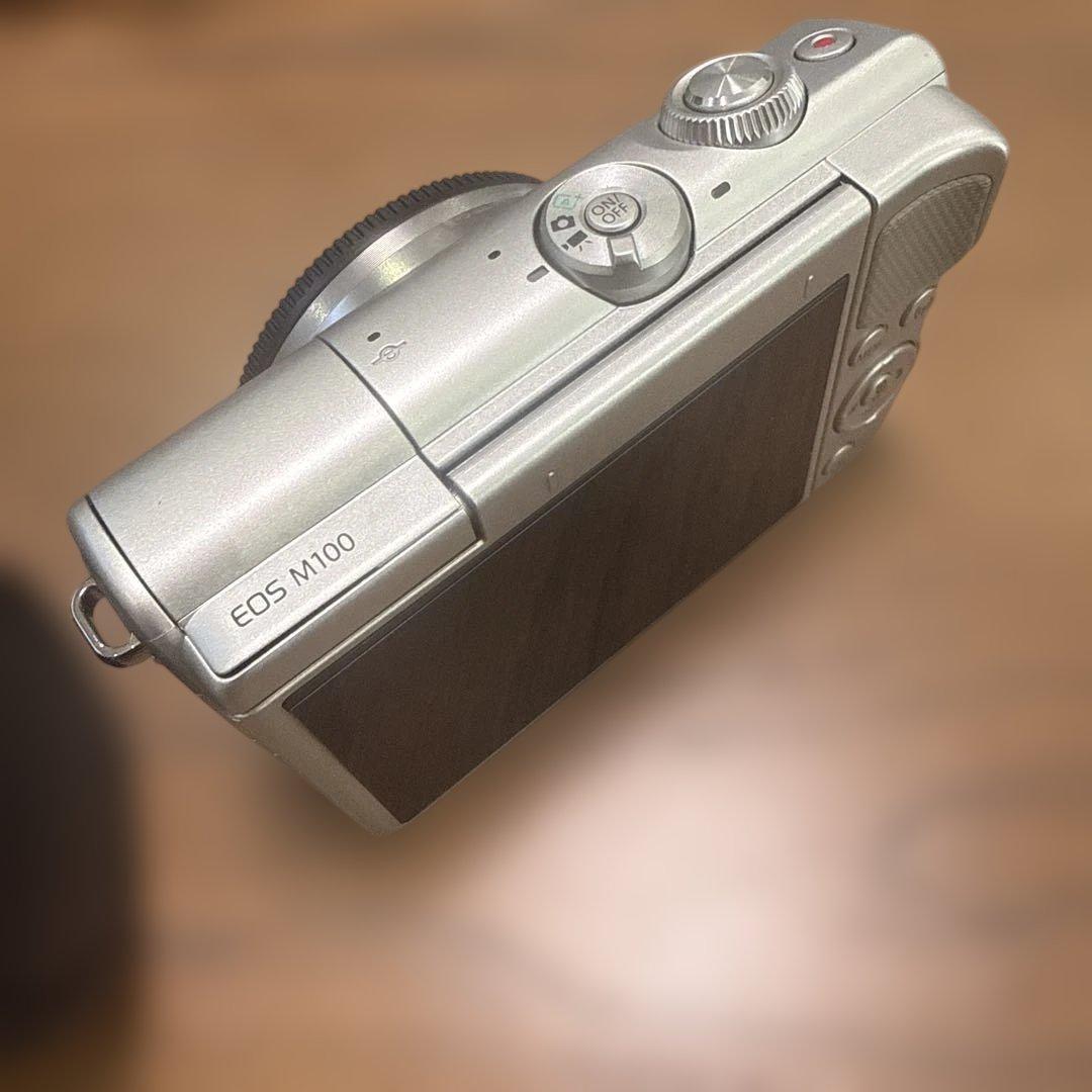 Canon ミラーレス一眼カメラ EOS M100 レンズキット グレー