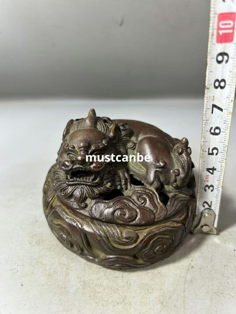 香炉 瑞獣薫香炉 香道具 茶道具 銅製品 工芸品 置物