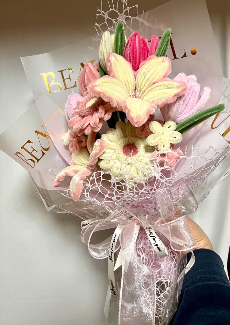 モールフラワー　記念日の花束
