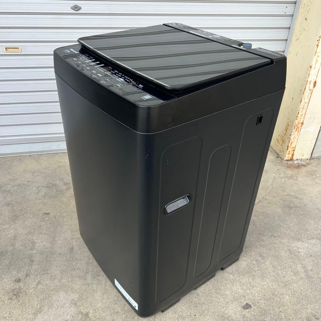 1*0様 送料込★5.5kg洗濯機 ハイセンス HW-G55E2K 2022年製