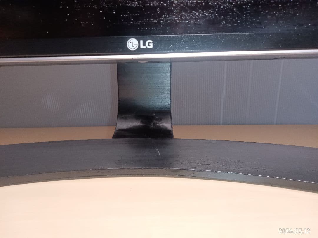 LGモニター　34uc88-B 通電のみ