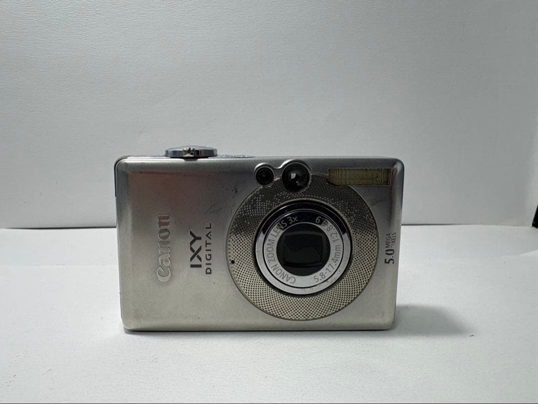 動作確認済 Canon IXY DIGITAL 55 シルバー　pc1105