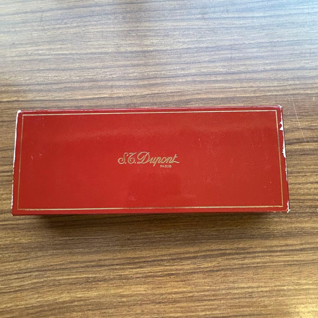 美品　エステーデュポン　ツイスト式ボールペン　045123　SS 箱 冊子