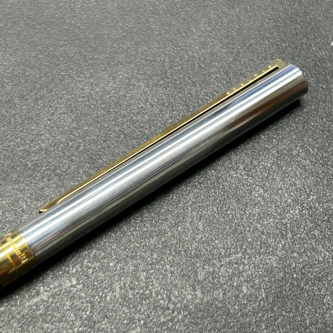 美品　エステーデュポン　ツイスト式ボールペン　045123　SS 箱 冊子