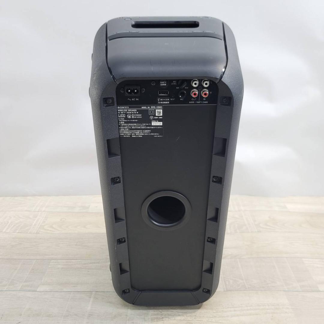 ソニー ワイヤレススピーカー 重低音モデル 大型サイズ SRS-XB60