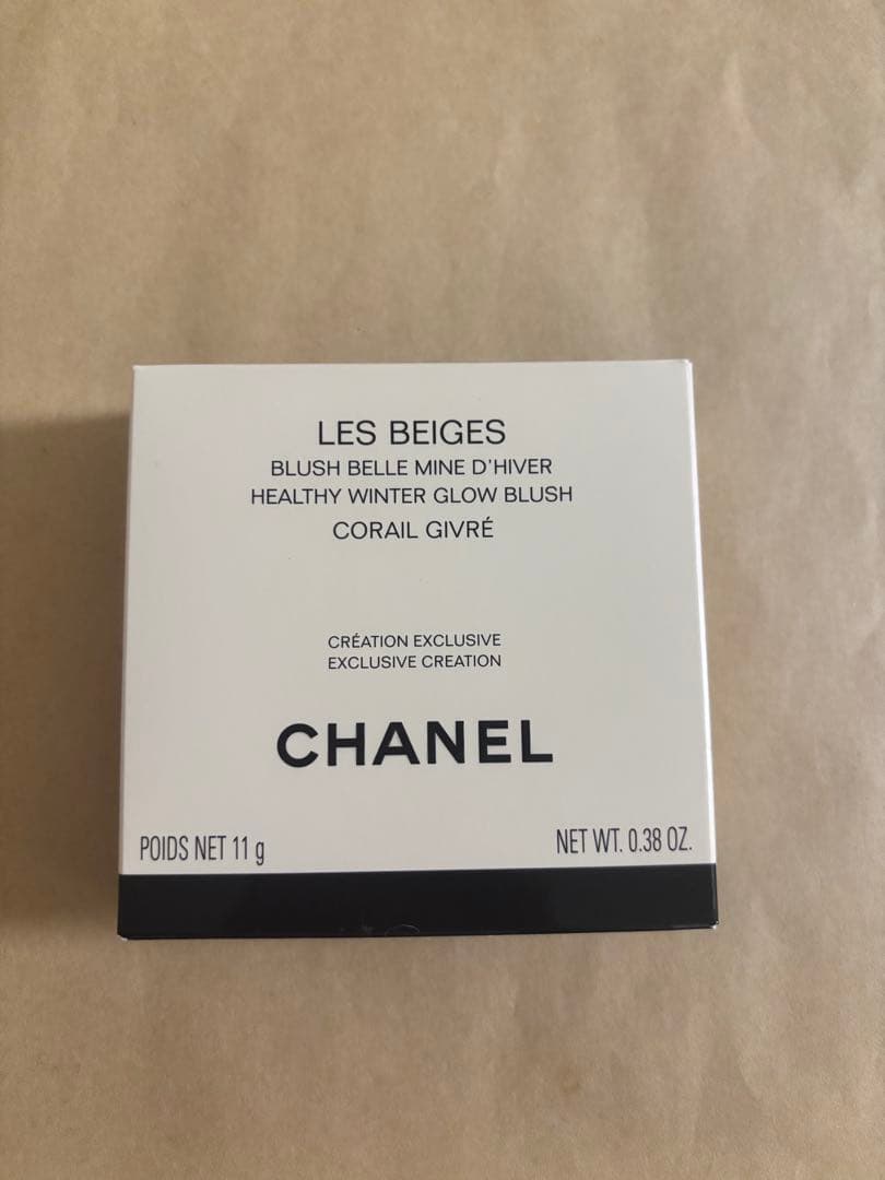 chanel パウダーチーク　レ ベージュ　ヘルシー グロウ ブラッシュ　チーク