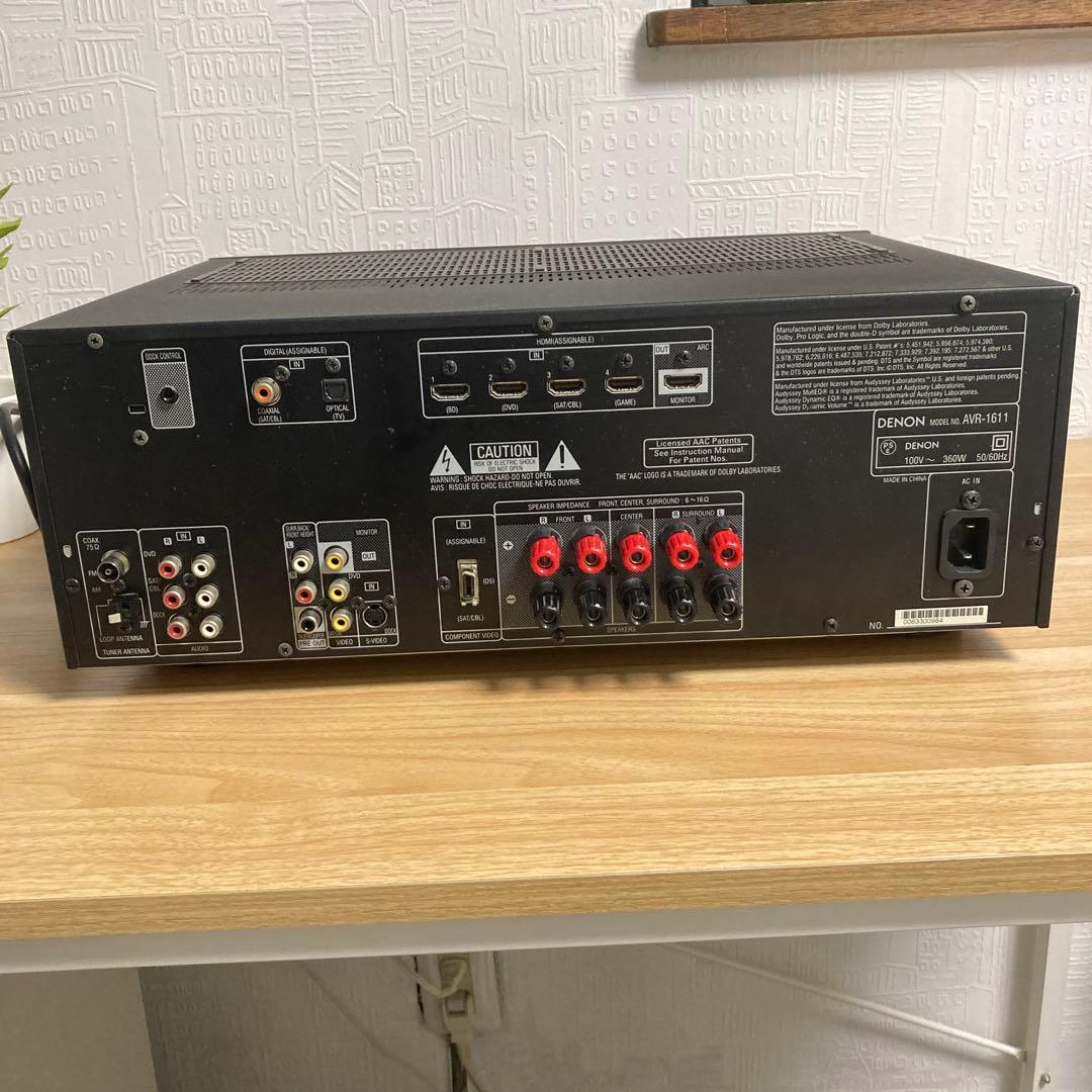 DENON AVR-1611 AVサラウンドレシーバー