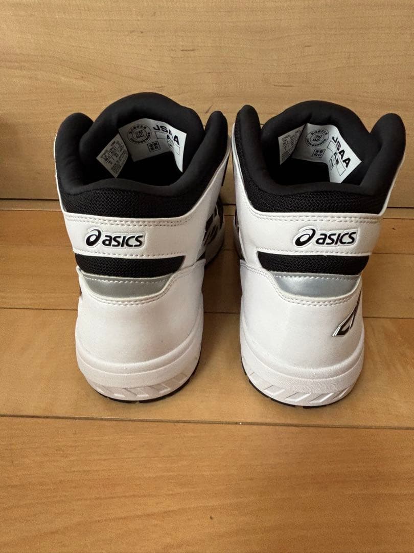 ASICS BOA 安全靴 ブラック/ホワイト　CP304