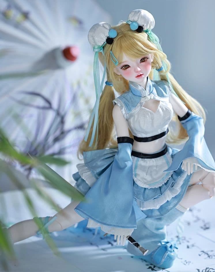 AX119 BJD 1/4 ドール本体 Adelis 球体関節人形 ハンドメイド
