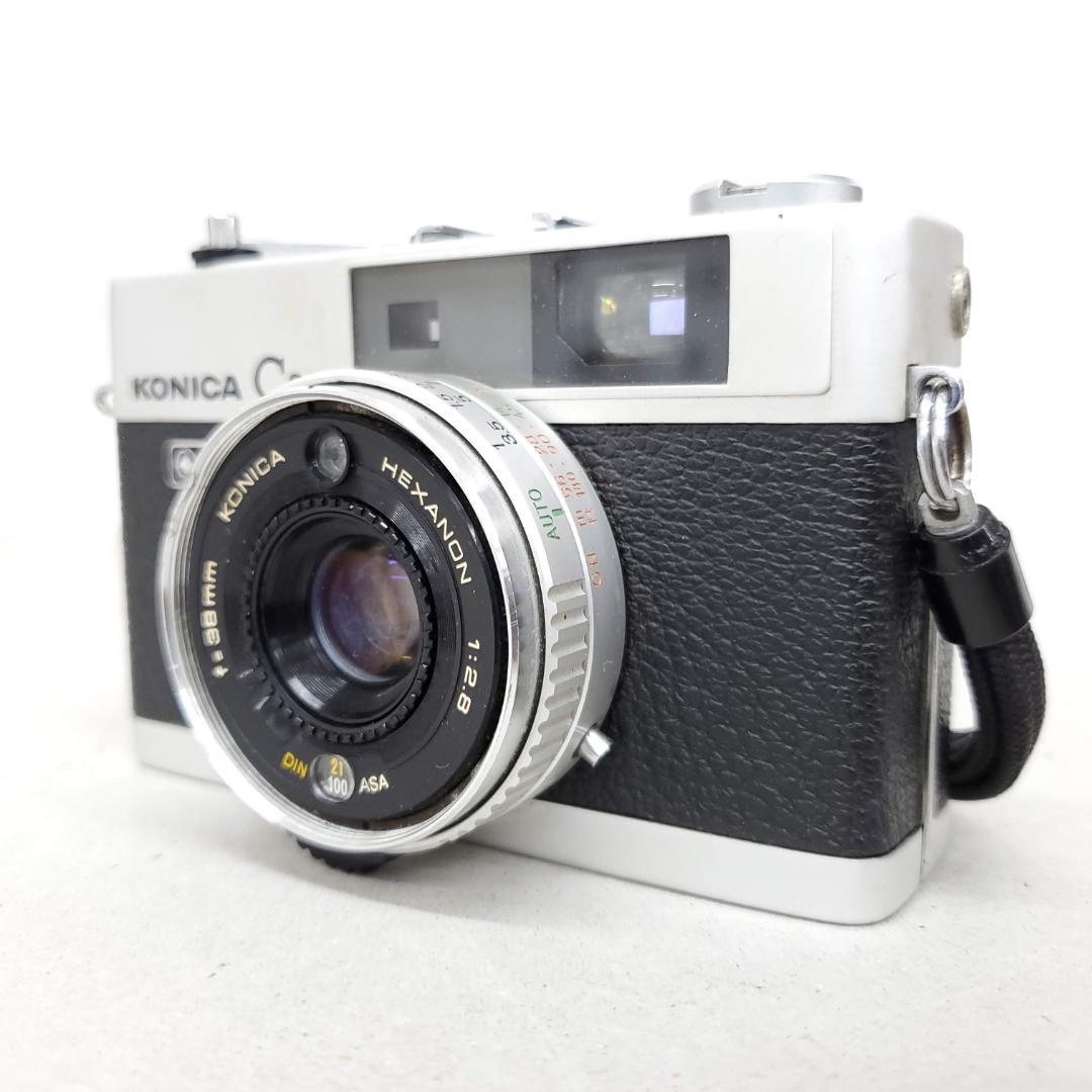 フィルムカメラ KONICA C35 Flashmatic G0311-1114-360-14v
