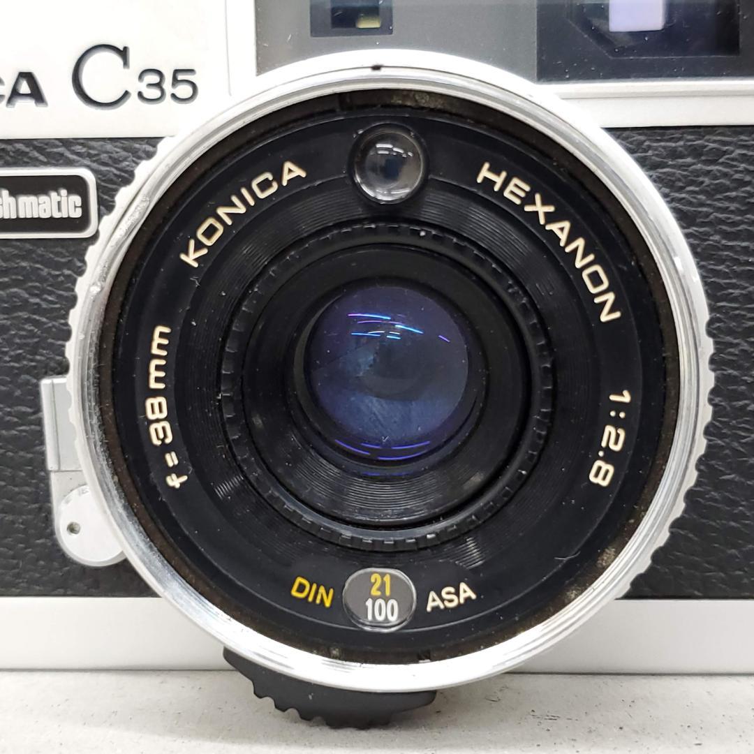 フィルムカメラ KONICA C35 Flashmatic G0311-1114-360-14v
