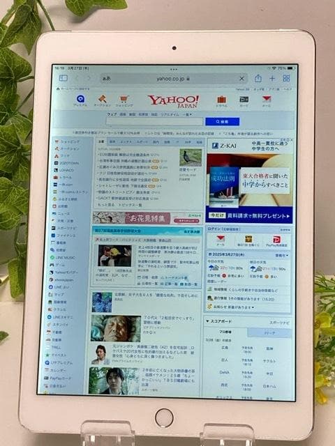ドコモ Apple iPad Air 2 シルバー 64GB MGHY2J/A