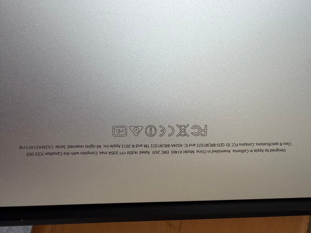 MacBook Air 充電器付き　ジャンク品