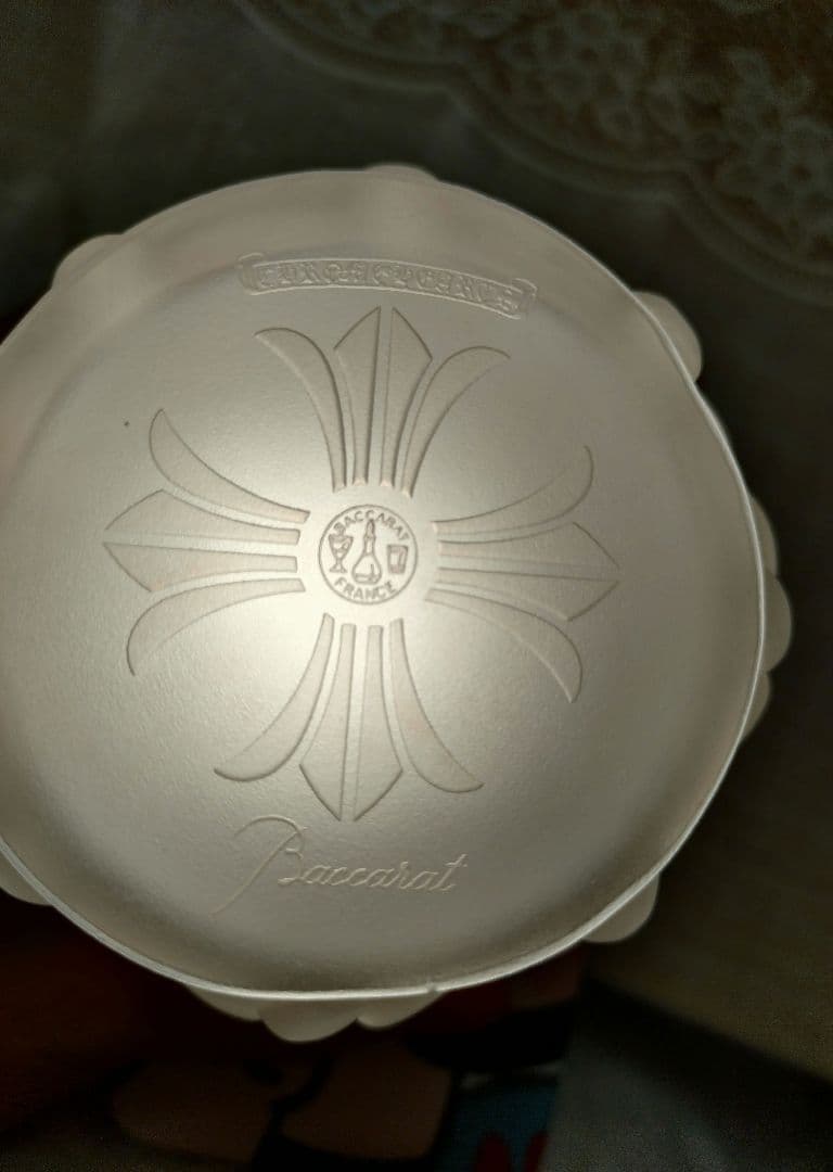 未使用美品クロムハーツバカラロックガラスタンブラーコスタ付き送料無料