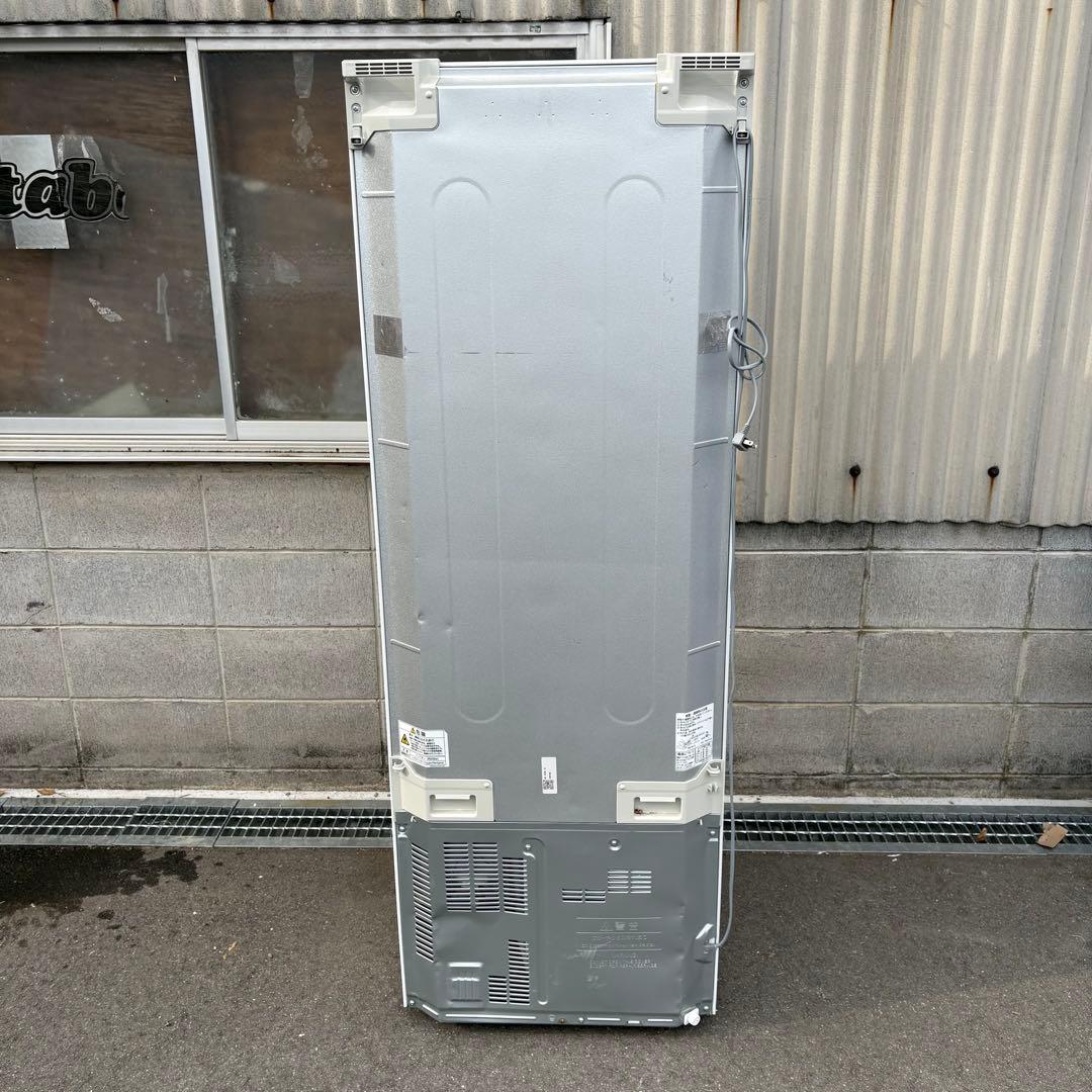 Panasonic 3ドア冷蔵庫 NR-C343C-W 335L