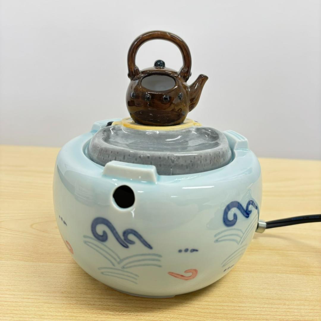 レア　南部鉄器　陶器の電気コンロ　電熱器　セトクラフト　卓上コンロ　あったかいね
