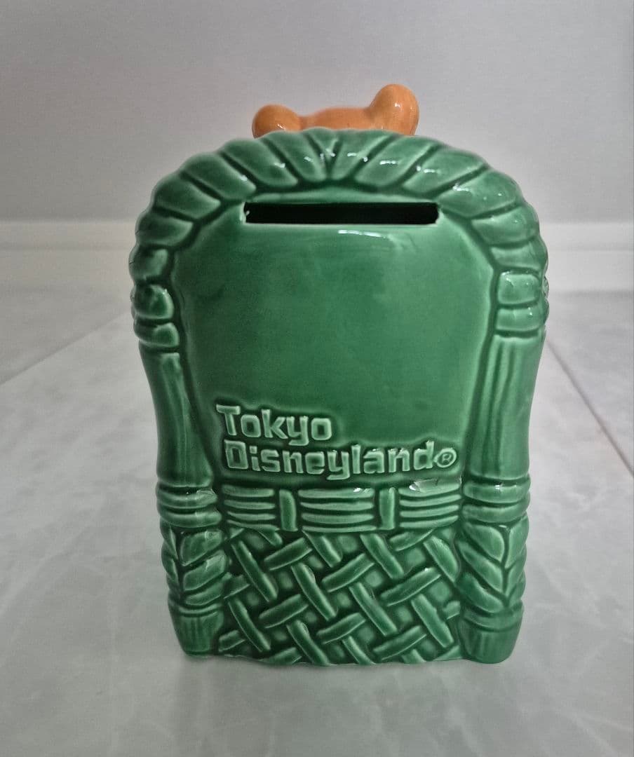 【激レア】東京ディズニーランド限定くまのプーさん 陶器 貯金箱