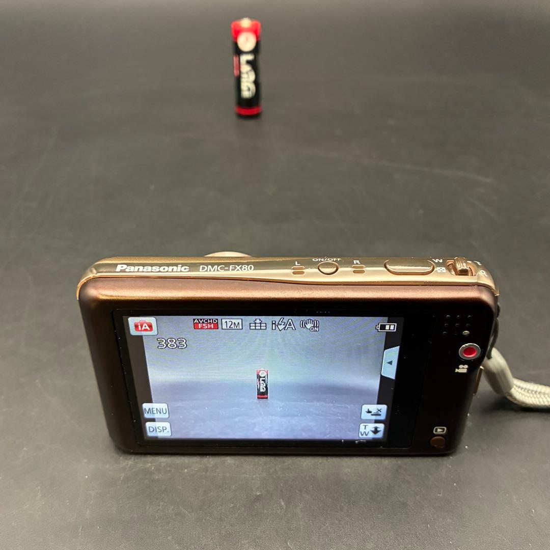 【動作確認済み】Panasonic DMC-FX80 コンパクトデジタルカメラ