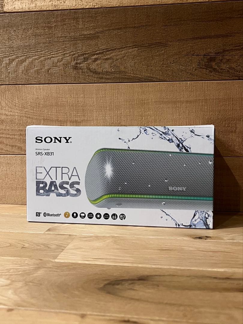 ソニー SRS-XB31 EXTRA BASS ワイヤレススピーカー　ホワイト
