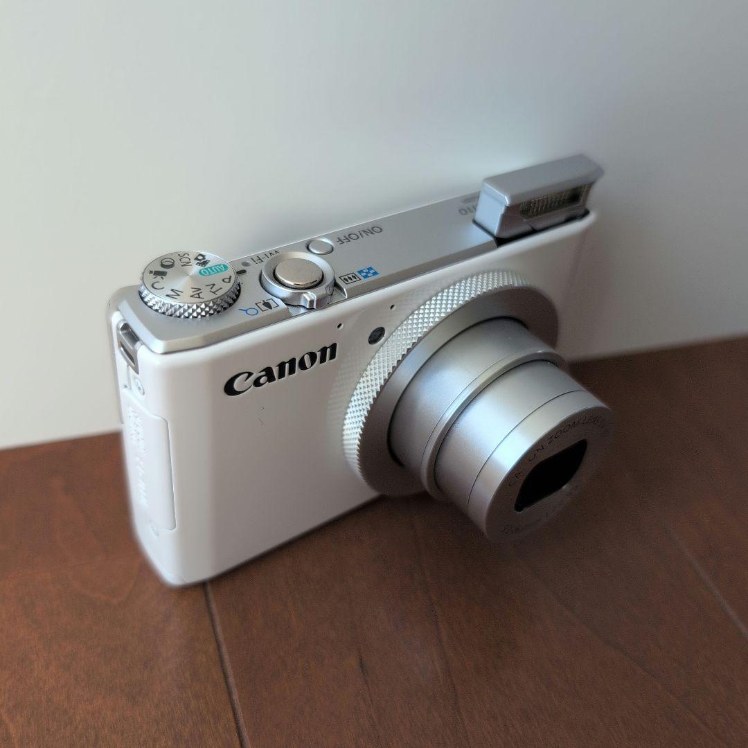 ​希少ホワイト★Canon PowerShot S110【ケース付・動作確認済】