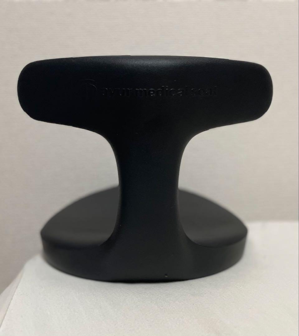 アーユルチェア　メディカルシート ブラック 体圧分散マット付き