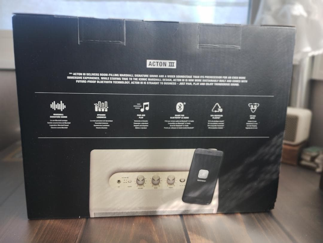 【未使用正規品】Marshall Acton III クリーム