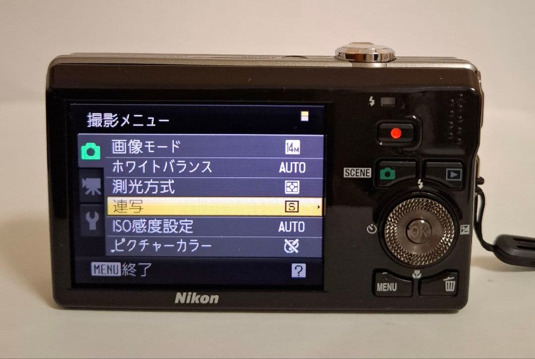 [美品]NIKON クールピックス COOLPIX S6000 コンデジ
