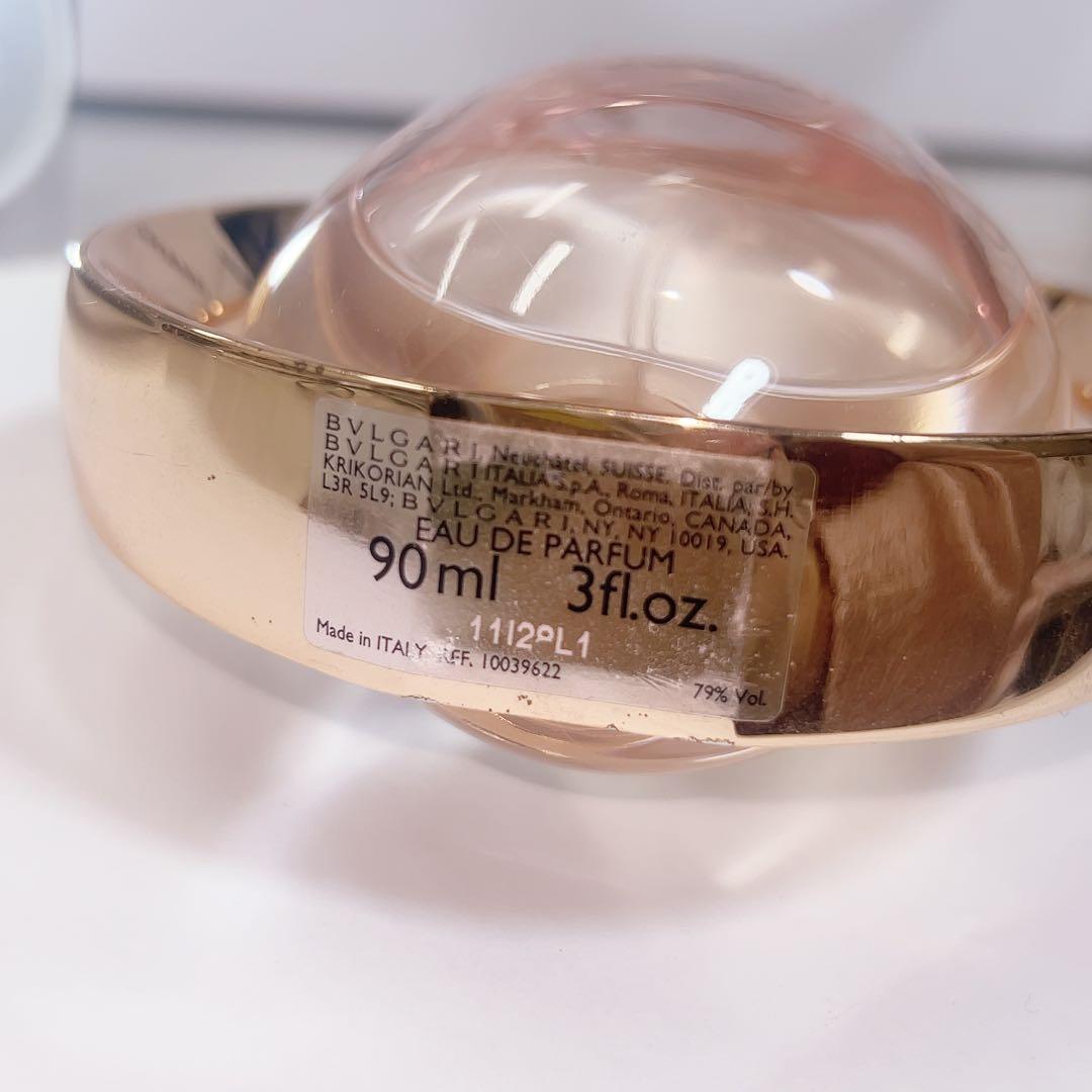 BVLGARI 香水 ローズゴルデアオーデパルファム 90ml
