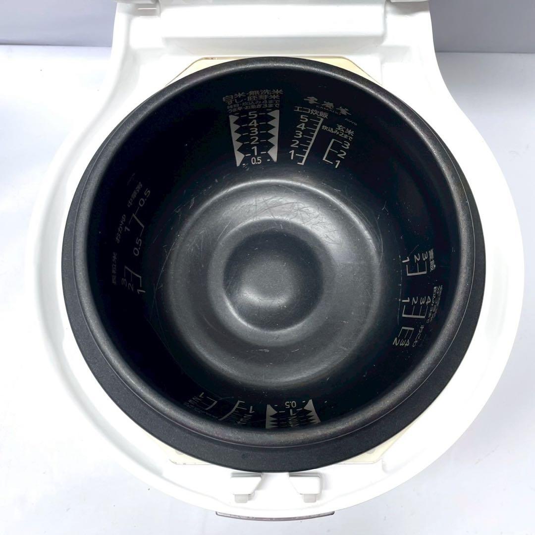 動作保証付　三菱　最高級　KAMADO 本炭釜　NJ-AWB10-W 月白