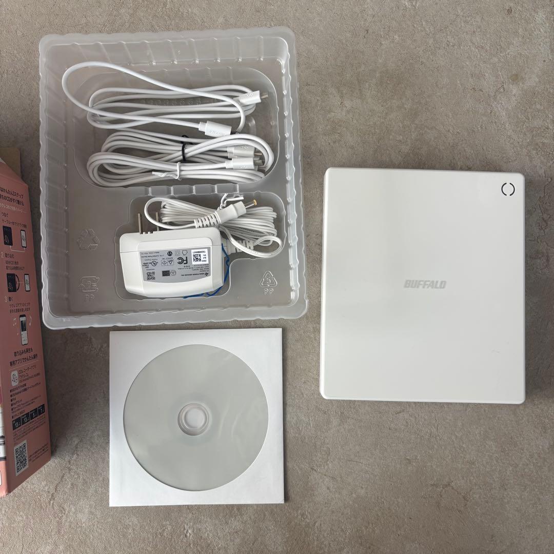 BUFFALO ラクレコ スマートフォン用CDレコーダー