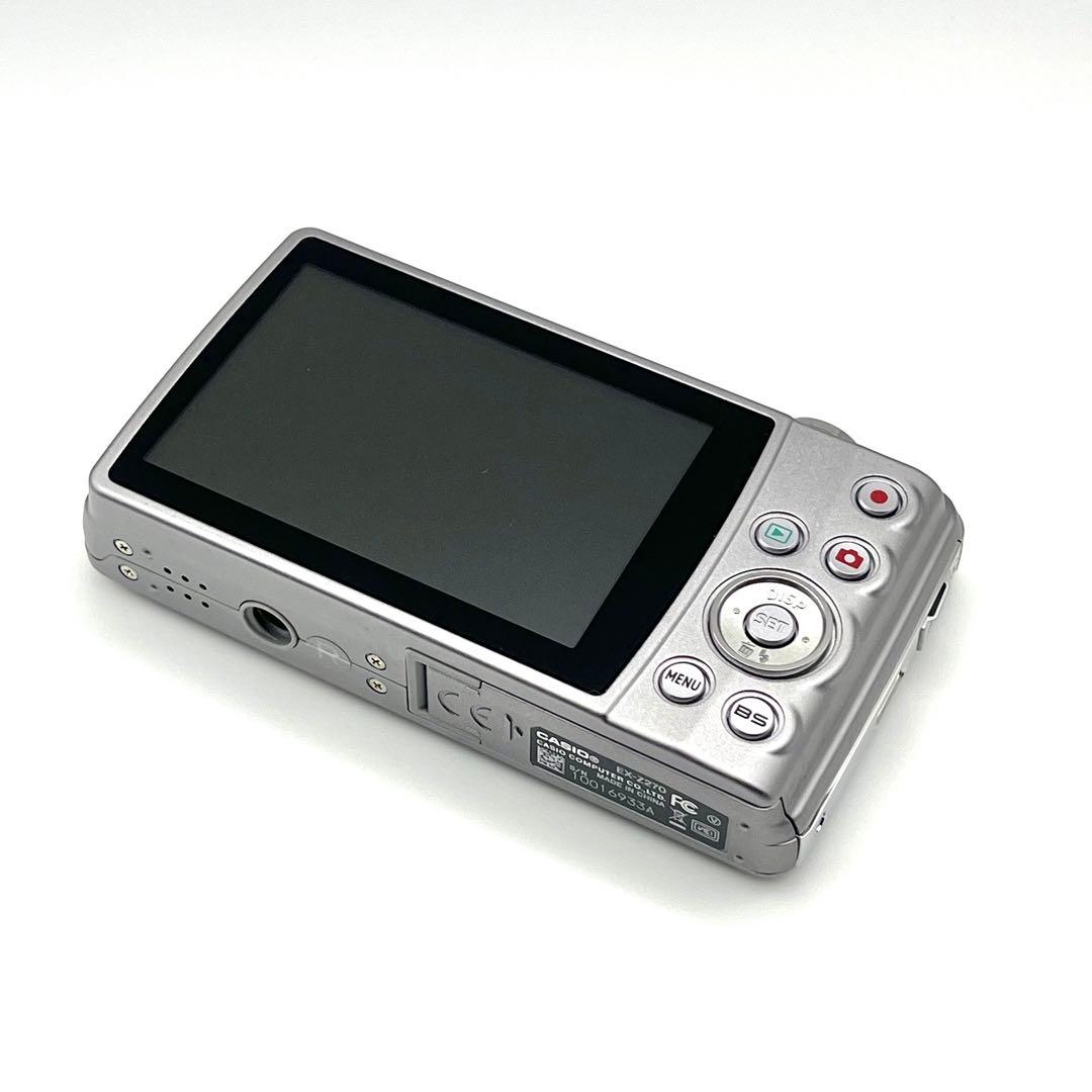 CASIO カシオ EXILIM EX-Z270 シルバー コンデジ