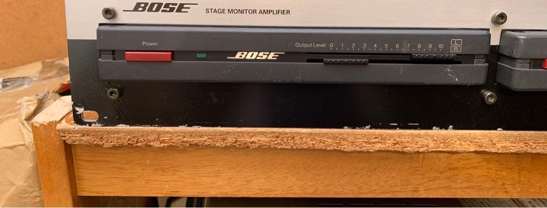BOSE ボーズ　ステレオパワーアンプ　1705ii,２台