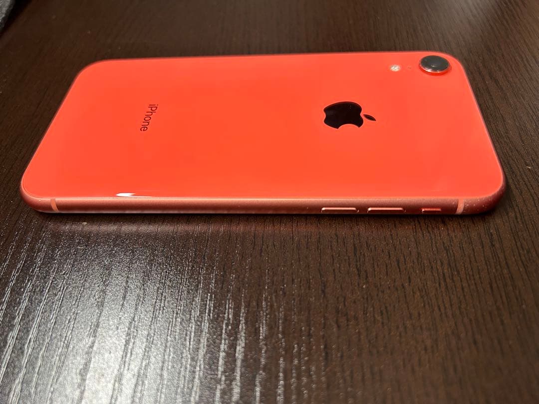 【美品】Apple iPhone XR 128GB コーラル
