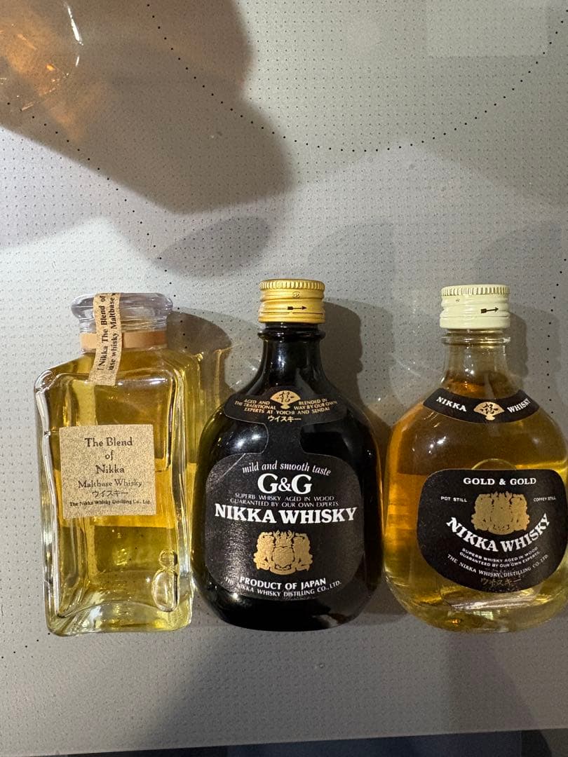 サントリー CREST 12年 700ml 43% ニッカ　ミニボトルセット