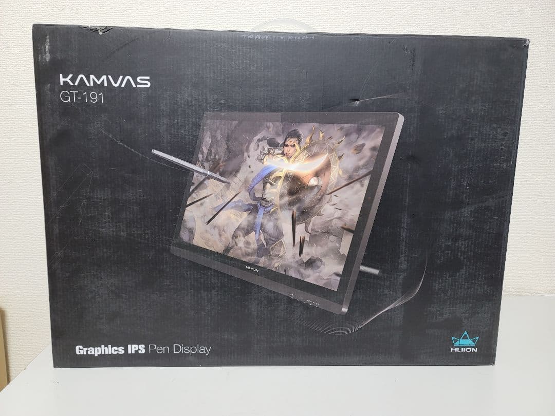 美品　HUION Kamvas GT-191 19.5型液晶ペンタブレット