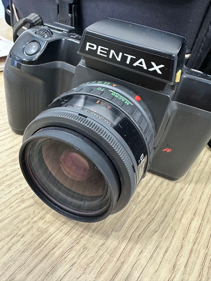 PENTAX 一眼レフカメラ レンズ3個付き　ジャンク！