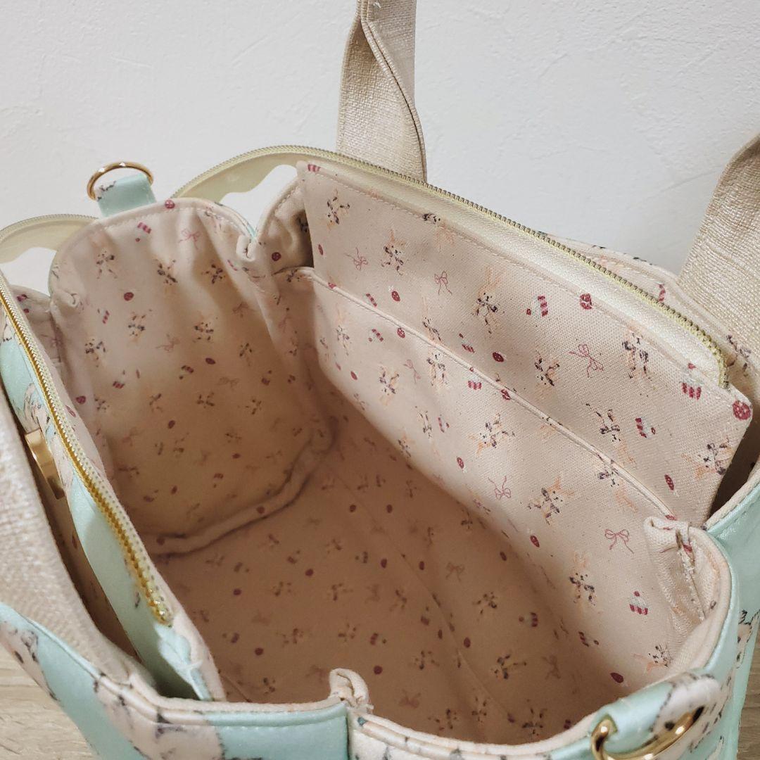 ハンドメイド 3roomsバッグ M フランシュリッペ うじゃうじゃねこ