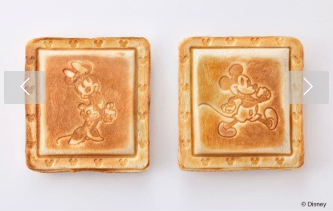(新品)BRUNO ホットサンドメーカー ダブル ベージュDISNEY ミッキー