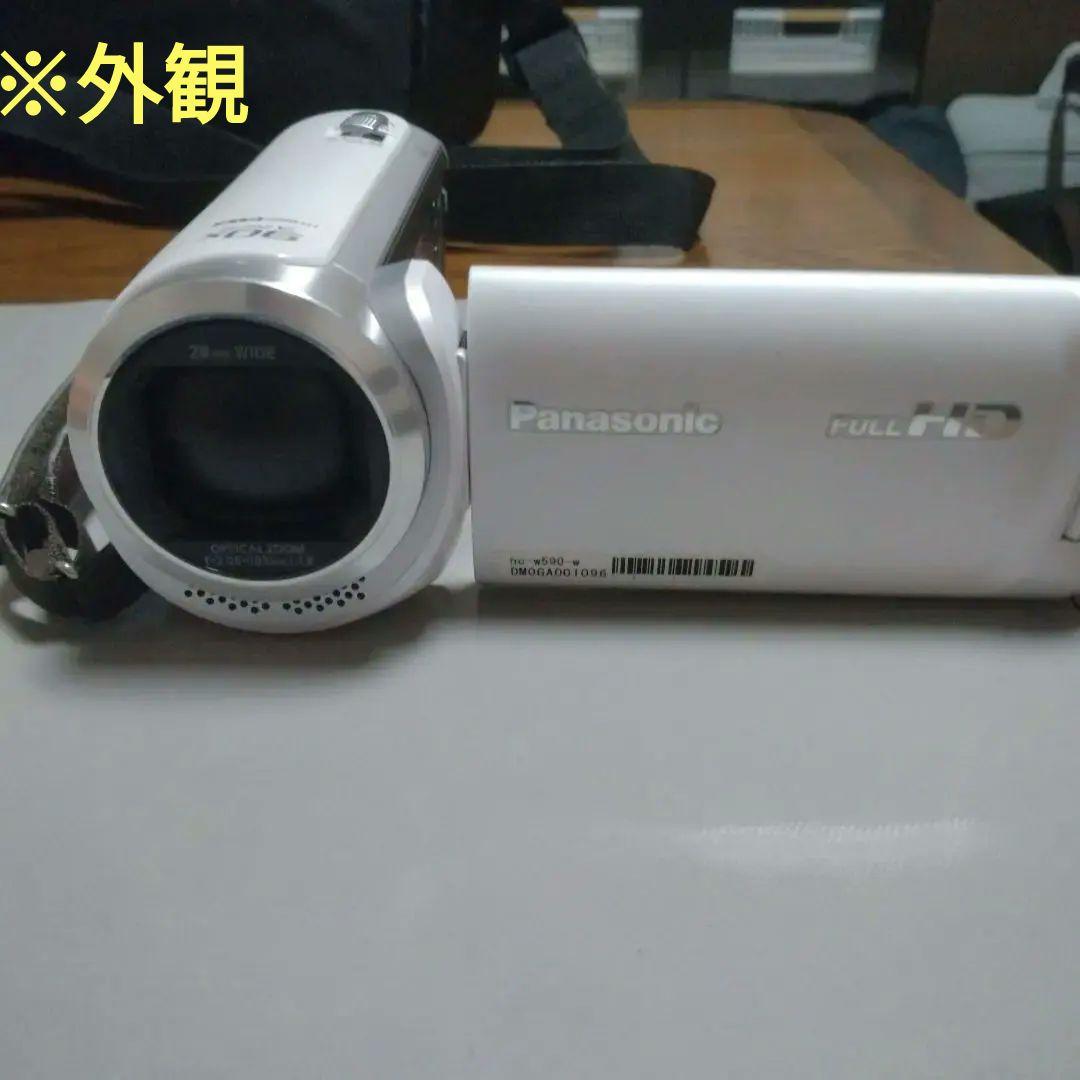 90倍ズーム可能！ビデオカメラ パナソニックHC-W590M