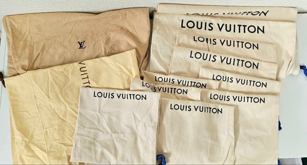 LOUIS VUITTON　ルイヴィトン 保存・収納袋 布袋　１2点セット