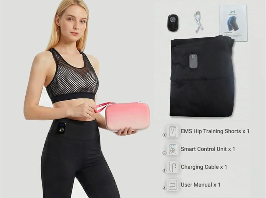 新品 WESMART EMS ヒップトレーニングショーツ レディースXL