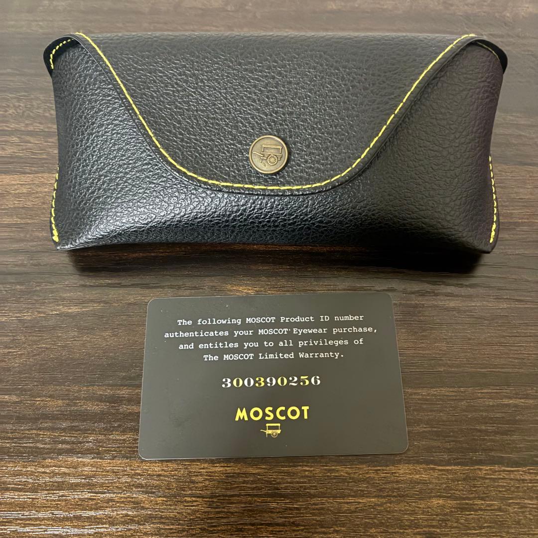 メガネ・老眼鏡 MOSCOT ZOLMAN Col. Amber Tortoise