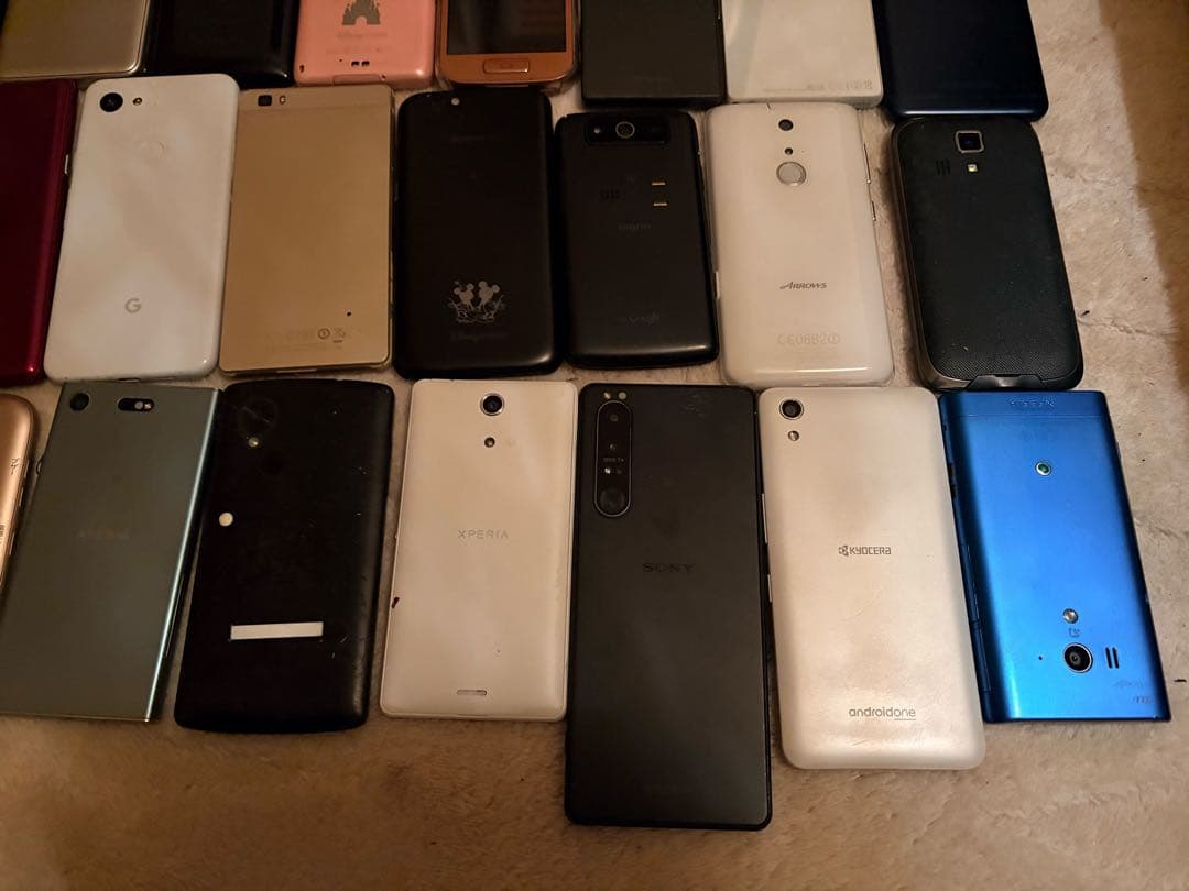 G*照様 【オークション】 スマホ まとめ売り 43個 動作未確認 ジャンク