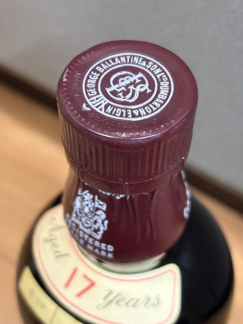 未開栓⭐️Ballantines 17YEARS OLD ウイスキー　760ml