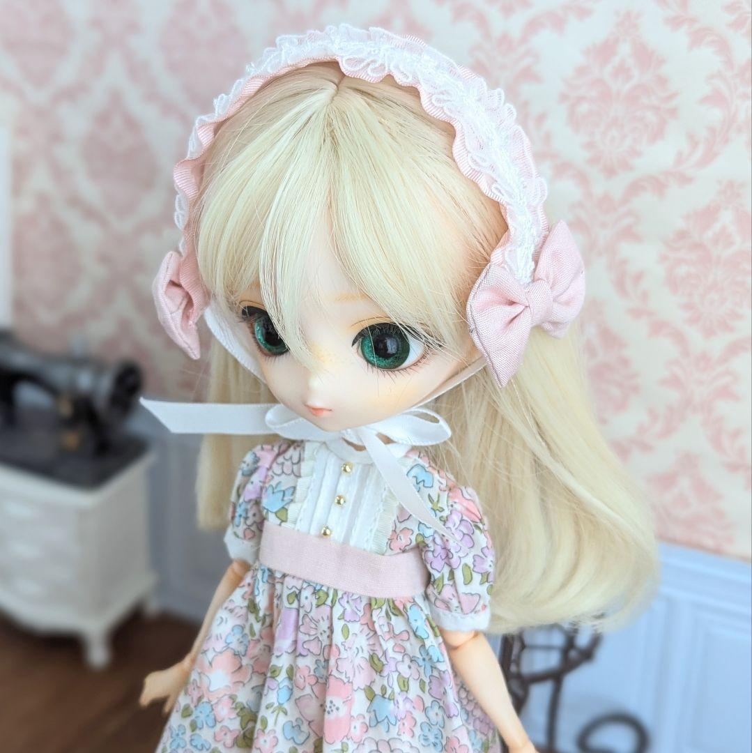 1456※ハルモニアブルーム※ピンクの花柄のワンピース※ リバティプリント