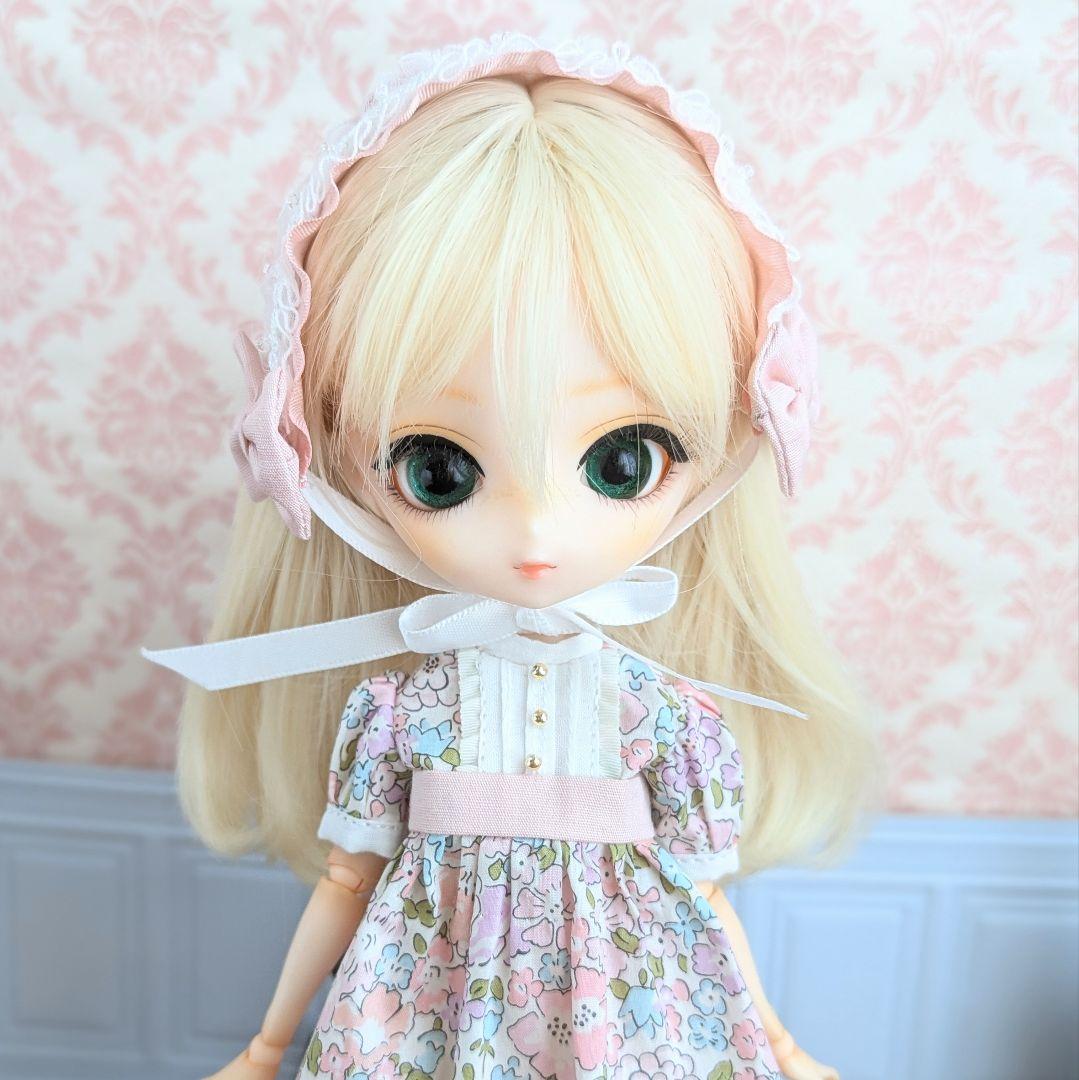 1456※ハルモニアブルーム※ピンクの花柄のワンピース※ リバティプリント