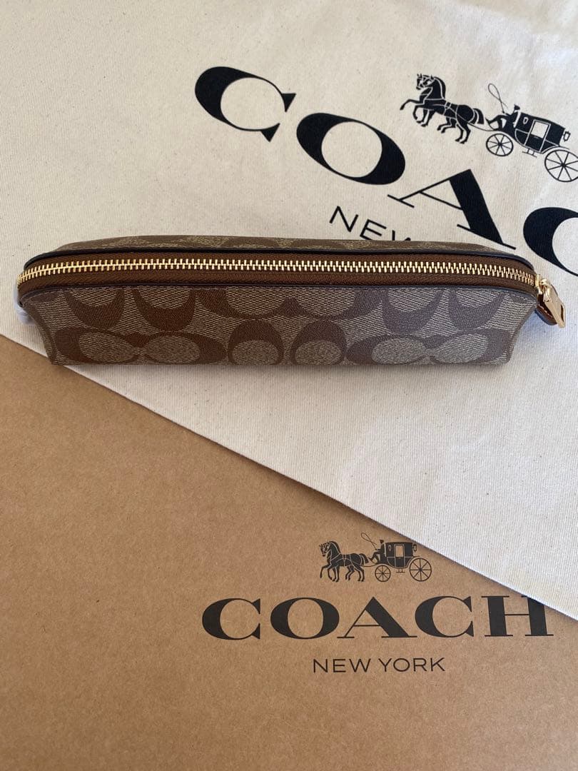期間限定【COACHC6333】ポーチ ペンシルケースペンケース筆箱