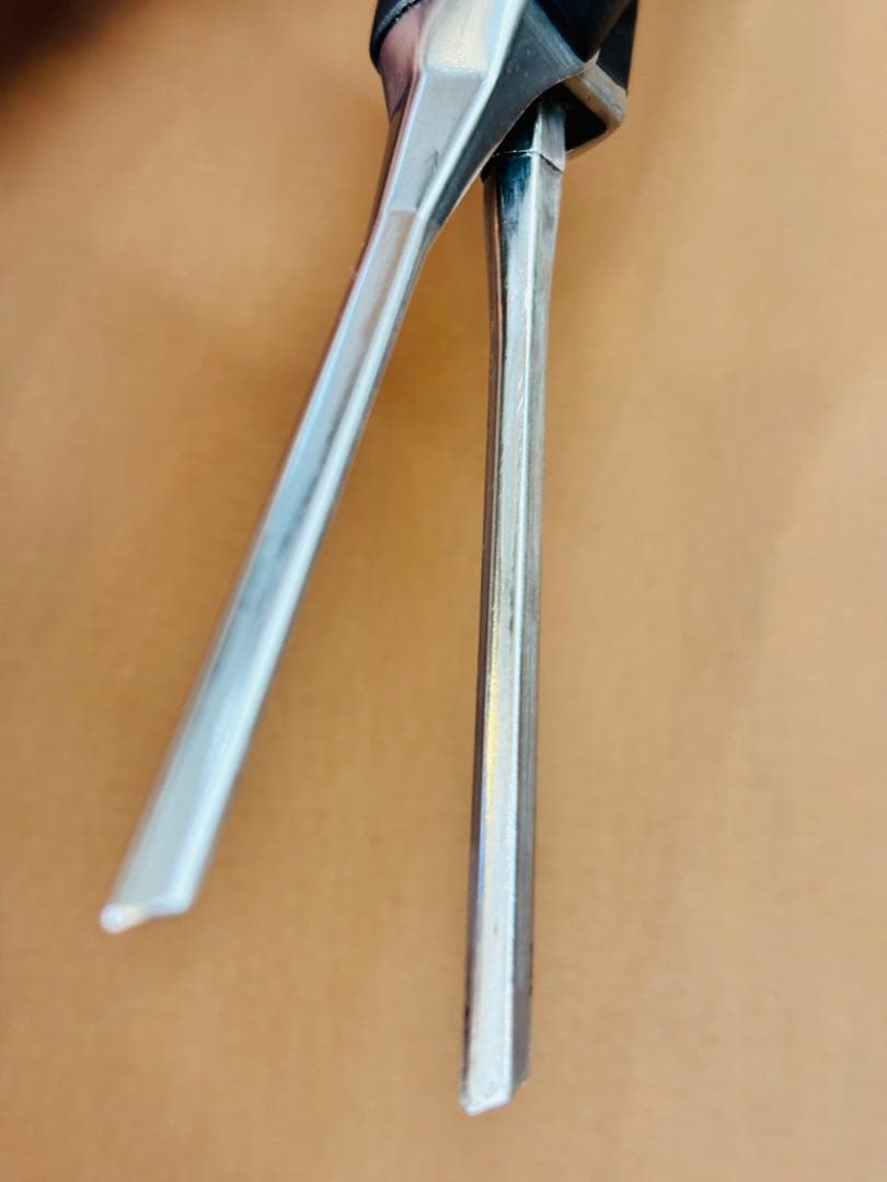 美品LENZ 【α-3】レンツアイロン 5角3㎜アイロン　理容アイロン