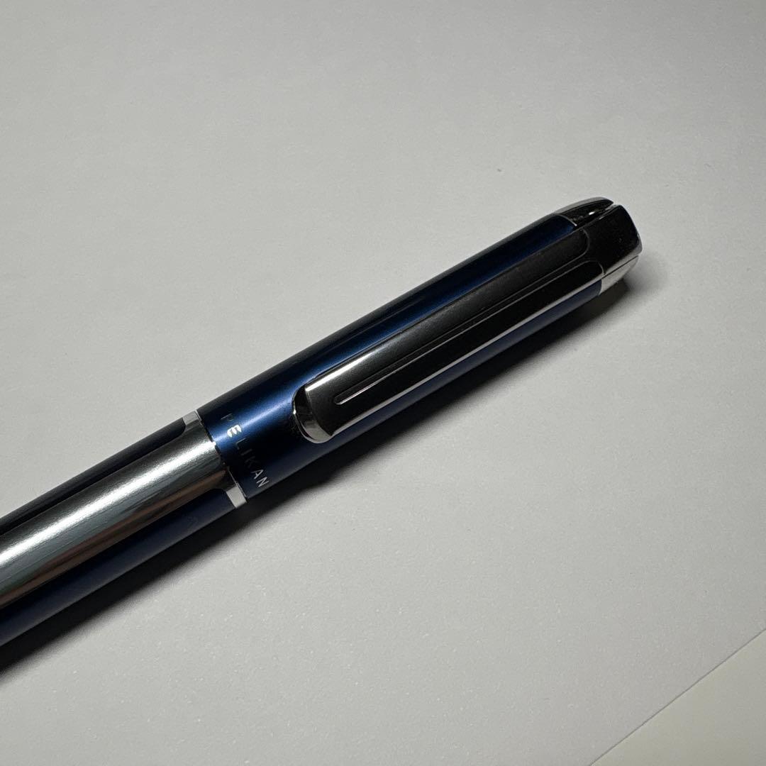 ペリカン pelikan pura p40 F字 万年筆 ブルー